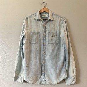 Denim & Supply Light Denim Long Sleeve Button-Up
